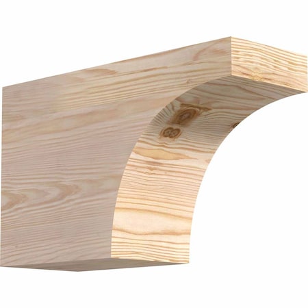 Ekena Millwork Huntington Smooth Rafter Tail, Douglas Fir, 5 1/2"W x 10"H x 16"L RFT06X10X16HUN00SDF